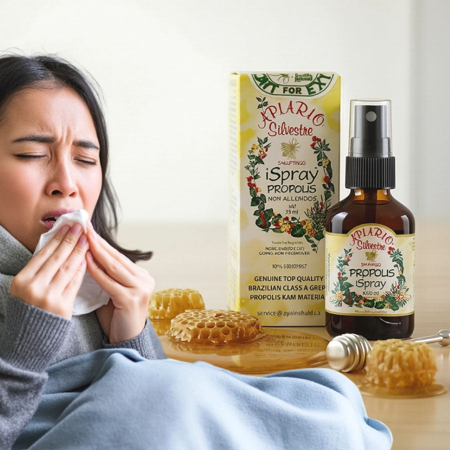 缓解咽喉不适|巴西野花绿蜂胶喷剂 | 5瓶装