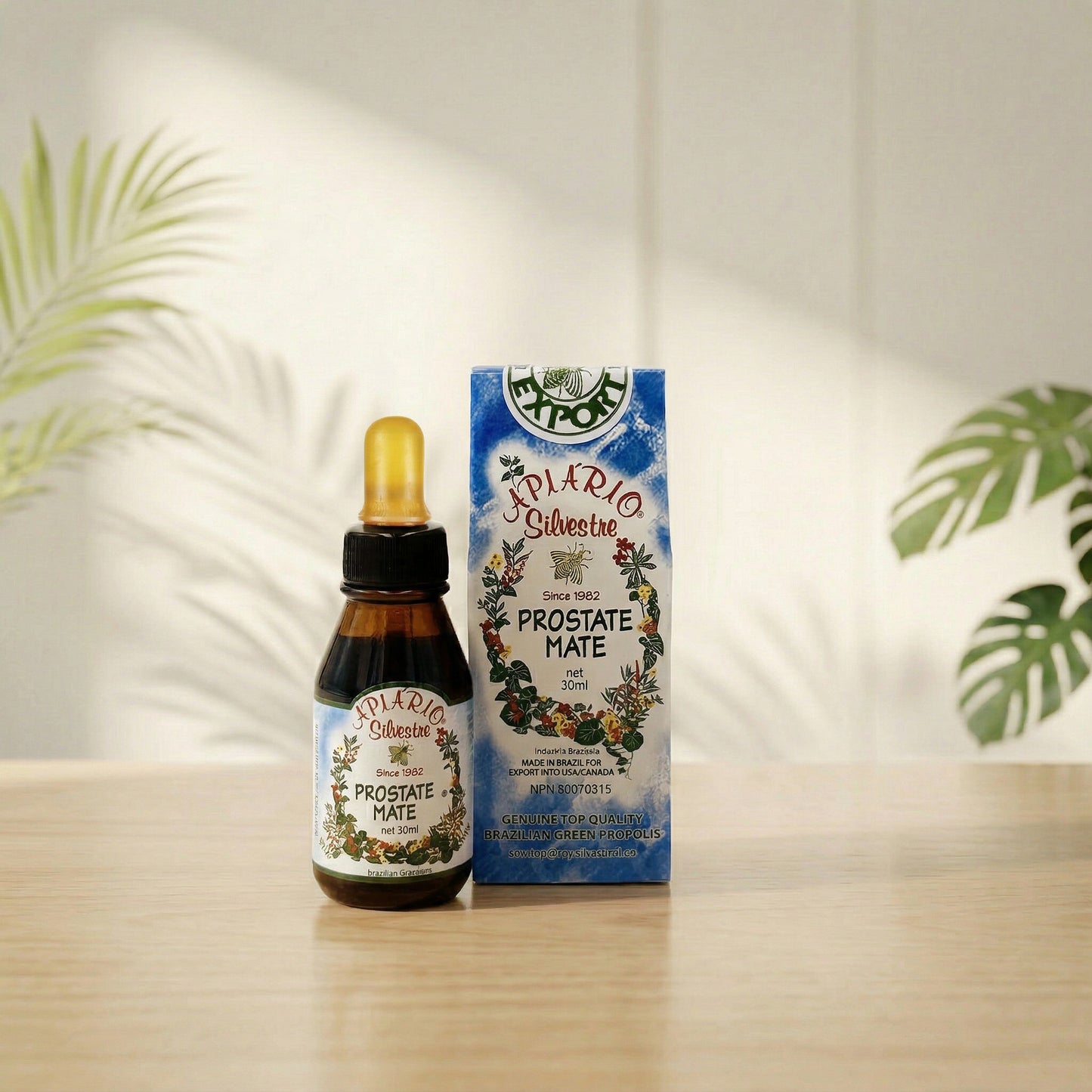 Apiario Silvestre Prostate Mate■ Non Alcoholic·Wax Free