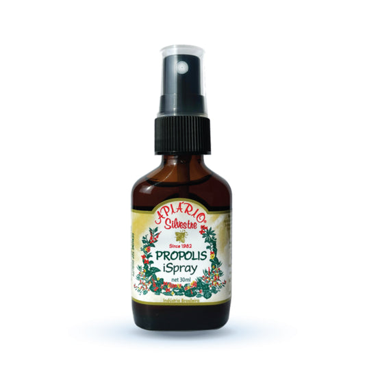 Immune booster/Sore Throat - Official Distributor - 1 Bottle of Apiario Silvestre Brazilian Green Bee Propolis Spray Glycolic Extract-Non Alcoholic, Wax Free, Sugar Free
