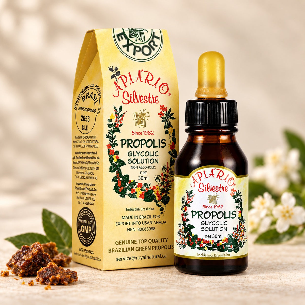 Limited-Time Bundle | Apiário Silvestre Brazilian Green Propolis 30ml-Your Premium Daily Choice