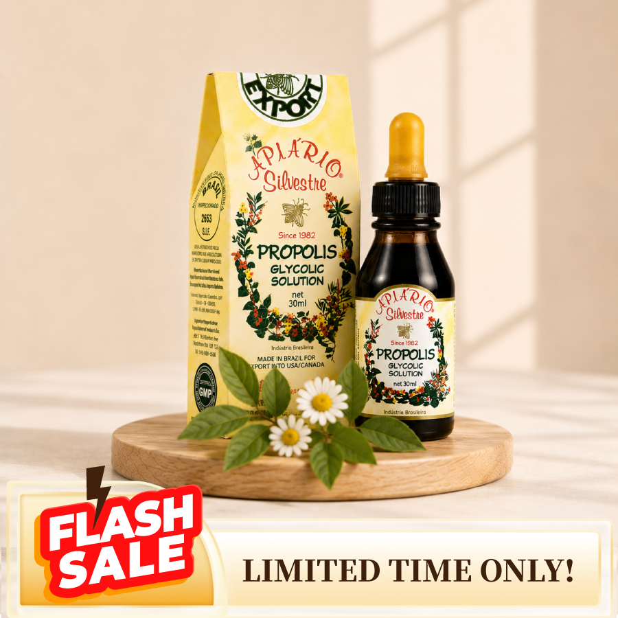 【限时 Flash Sale】老客回購首選｜巴西野花牌綠蜂膠30ml × 10｜血糖長期管理組