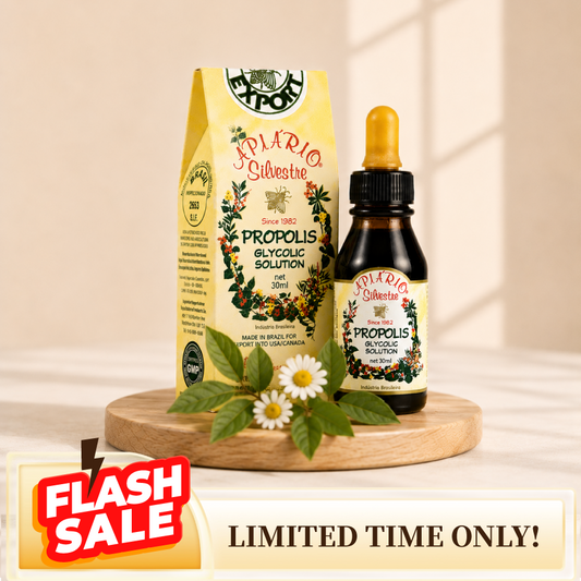 【限时 Flash Sale】老客回購首選｜巴西野花牌綠蜂膠30ml × 10｜血糖長期管理組