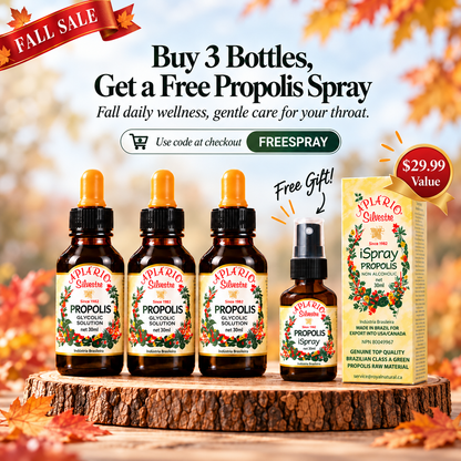 Limited-Time Bundle | Apiário Silvestre Brazilian Green Propolis 30ml-Your Premium Daily Choice