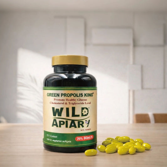 野蜂牌蜂膠軟膠囊·10:1提純高濃度